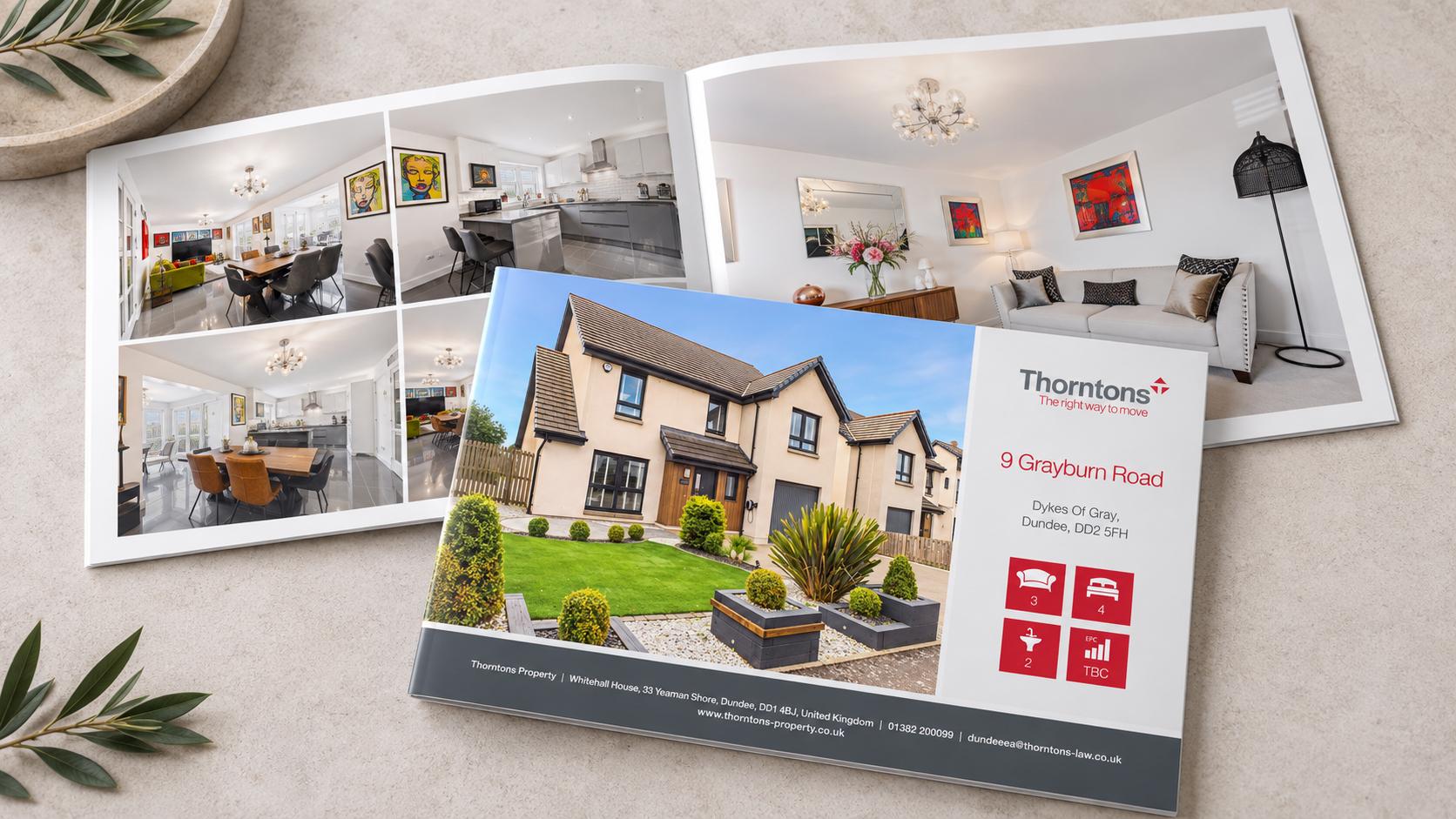 Property marketing brochure mock-up 3